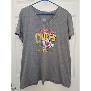 Women's 3X Kansas City Chiefs Super Bowl LV Shirt NFL